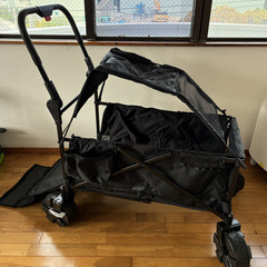 ペットを乗せれるキャリーワゴン スロープ付き アウトドアにもおすすめの画像