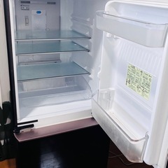 冷蔵庫　SJ-GD14D-B [ピュアブラック]の画像