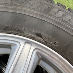 【終了
】スタッドレスタイヤ　ホイールセット　185/70/R14の画像