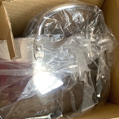 商談中※未使用　天ぷら鍋　ステンレス　22cmの画像