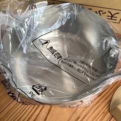 商談中※未使用　天ぷら鍋　ステンレス　22cmの画像