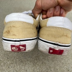 バンズ ローカットスニーカー ベージュ キズ汚れありの画像