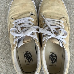 バンズ ローカットスニーカー ベージュ キズ汚れありの画像