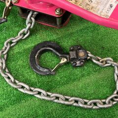 【SFU】メーカー・型番不明 レバーホイスト 1.5ｔ【現状品】の画像