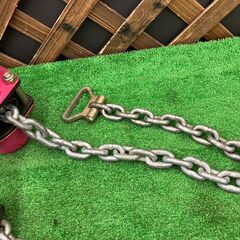 【SFU】メーカー・型番不明 レバーホイスト 1.5ｔ【現状品】の画像