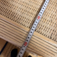 猫足藤タンスの画像