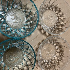 リラックマ 小鉢 ガラスの画像