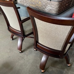 ⭐️12月は毎日営業中⭐️回転式ダイニングチェア 使用感ありますが、まだまだ使えます✨　二脚有り ※一脚あたりのお値段ですの画像
