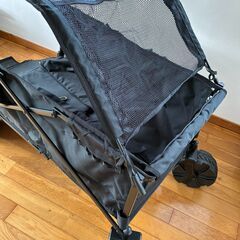 ペットを乗せれるキャリーワゴン スロープ付き アウトドアにもおすすめの画像