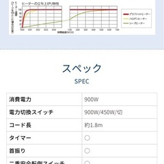 Koizumi kks-0917 小泉 グラファイト ヒーター ストーブの画像