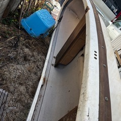 小型ボート　2馬力船外機中華製　　ジャンク品の画像