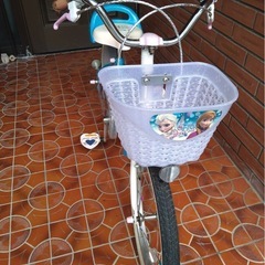 アナと雪の女王 子供用自転車 18インチの画像