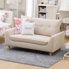 ニトリ カジュアルソファ(パック3　BE)の画像