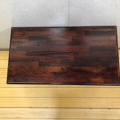 アンティーク調 木製テーブル 葡萄彫刻 花台 飾り棚 サイドテーブル 和洋折衷 レトロ家具　【糸島市内 送料無料】251214-4の画像