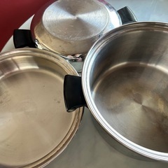 アムウェイ鍋一式とフライパン大のセットの画像