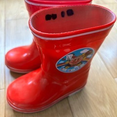 14〜15cm女の子用靴・長靴・ブーツ6足セット　アンパンマン・ニューバランスなどの画像