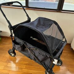 アウトドアワゴン　取り外し可能な火除け付きの画像