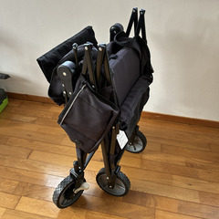 アウトドアワゴン　取り外し可能な火除け付きの画像