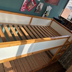 IKEA イケア 二段ベッドの画像
