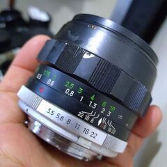良品 minolta mc macro rokkor QF 50mm f3.5 ＊分解清掃済の画像