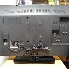 シャープ 液晶テレビ 2T-C32AE1 2019年製 32型 通電視聴確認 難あり 中古経年品 現状渡しの画像