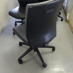 T-047 リサイクル品 合皮 オフィスチェア SH400-500mmの画像
