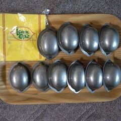 レモンケーキ型(10個)　レモンケーキ専用袋の画像