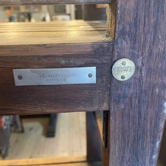 old maison vintage 木製シェルフの画像