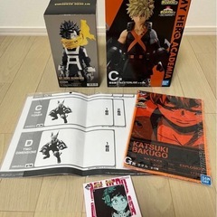 最安値★全て新品未開封★21点★ヒロアカ一番くじ　更に向こうへ　爆豪勝己　いずく&かつき　他大量セットの画像