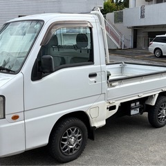 スバル軽トラ5MT4wd　希少車　程度良しの画像