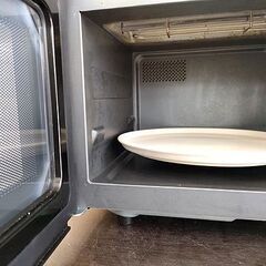 山善 オーブンレンジ KRC-016VE 2018年製 ターンテーブル式 YAMAZEN ヤマゼン 家電 黒 キッチン家電 ブラック 札幌 北20条店の画像