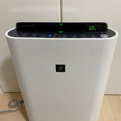 シャープ　プラズマクラスター　空気清浄機(加湿機能あり)の画像