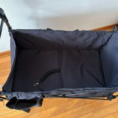 アウトドアワゴン わんちゃんを乗せれるの画像