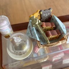 中古品　リラックマ　ミニチュアの画像