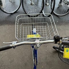 ★店頭にて試乗可★ J3336　【リユースのサカイ柏店】　軽快自転車　ダイナモライト　　ブルー　27インチ　　簡易クリーニング済　 中古自転車 　流山市 中古自転車 松戸市 中古自転車 我孫子市 中古自転車 船橋市 中古自転車 守谷市 中古自転車 取手市 中古自転車　の画像
