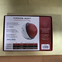 キャロウェイ クロムソフト ゴルフボール　トリプルトラックの画像