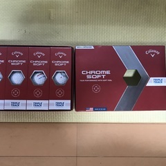 キャロウェイ クロムソフト ゴルフボール　トリプルトラックの画像