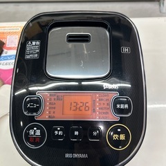 【アイリスオーヤマ 炊飯器】【5.5合炊き】2024年製★クリーニング済み/6ヶ月保証付き【管理番号11412】横の画像