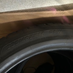 18インチ タイヤ 4本 ケンダの画像