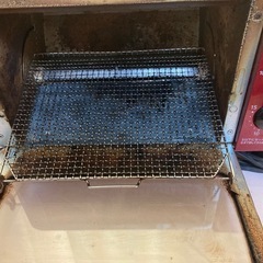 三菱オーブントースター　赤　の画像