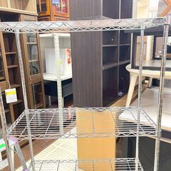 アイリスオーヤマ/IRIS OHYAMA メタルラック 4段 キャスター付き スチールラックの画像