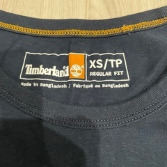 Timberland ネイビー 長袖 Tシャツ XSの画像