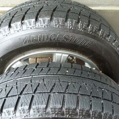 打ち合わせ中・ブリブリヂストン ICEPARTNER2 ・スタットレス195/65R15 ・綺麗な社外 ホイールMillous の画像