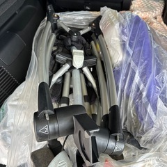 マキシコシチャイルドシート、ベビーカーなど4点セットの画像