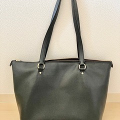 【大きな傷なし】COACH コーチ トートバッグ ブラック　F79608 レザー ゴールド金具 肩掛け レディース 女性の画像
