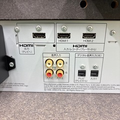 スピーカー付きテレビ台の画像