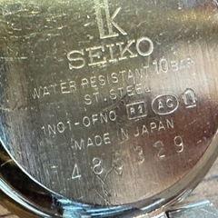 D7056【セイコー】ルキア 1N01-0FN0 ストーン 10p ダイヤ 稼動品の画像