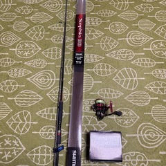 SHIMANO エギングロッドとリールの画像