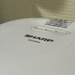 SHARP 炊飯器 3号炊きの画像
