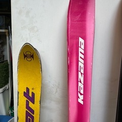 スキー板4点セットの画像